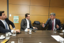 Governador Carlos Massa Ratinho Junior durante reunião com o ministro dos Transportes, Valter Casimiro Silveira - Brasília, 29/04/2019 - Foto: Rodrigo Félix Leal/ANPr
