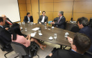 Governador Carlos Massa Ratinho Junior durante reunião com o ministro dos Transportes, Valter Casimiro Silveira - Brasília, 29/04/2019 - Foto: Rodrigo Félix Leal/ANPr