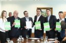 Governador Carlos Massa Ratinho Junior recebe o ministro do Meio Ambiente, Ricardo Salles  -  Curitiba, 30/04/2019  -  Foto: Rodrigo Félix Leal/ANPr