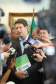 Governador Carlos Massa Ratinho Junior recebe o ministro do Meio Ambiente, Ricardo Salles  -  Curitiba, 30/04/2019  -  Foto: Rodrigo Félix Leal/ANPr