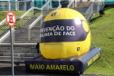 Começou oficialmente nesta quinta-feira (2), em todo o Paraná, a campanha Maio Amarelo, que visa diminuir o número de acidentes no trânsito e preservar a vida. Este ano, o tema é “Maio Amarelo - no trânsito, o sentido é a vida”, e apela para o poder das crianças em influenciar o comportamento dos pais. O vice-governador Darci Piana participou do lançamento, realizado no auditório da Polícia Rodoviária Federal (PRF), em Curitiba. Foto: Geraldo Bubniak/ANPr