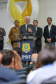 Começou oficialmente nesta quinta-feira (2), em todo o Paraná, a campanha Maio Amarelo, que visa diminuir o número de acidentes no trânsito e preservar a vida. Este ano, o tema é “Maio Amarelo - no trânsito, o sentido é a vida”, e apela para o poder das crianças em influenciar o comportamento dos pais. O vice-governador Darci Piana participou do lançamento, realizado no auditório da Polícia Rodoviária Federal (PRF), em Curitiba. Foto: Geraldo Bubniak/ANPr