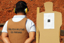 Policiais militares da reserva selecionados no Programa Escola Segura, do Governo do Estado, para atuar na segurança das escolas estaduais, iniciaram nesta quinta-feira (02) os cursos de treinamento e aperfeiçoamento. Eles foram selecionados em todas as fases do processo (previsto em edital), como saúde física e psicológica.Foto:Soldado Amanda Morais