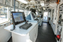 O navio Sirius (H-21), da Marinha do Brasil, está nas proximidades da Barra de Paranaguá para o levantamento hidrográfico que vai permitir a atualização de uma das Cartas Náuticas. Com o dados atualizados, a navegação ficará mais segura na região. Com mais segurança, também existem os ganhos operacionais nos Portos do Paraná. Foto: Claudio Neves/APPA