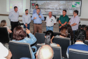 O secretário da Saúde do Paraná, Beto Preto, fez neste sábado pela manhã, na sede da 16ª Regional de Saúde, em Apucarana, a abertura estadual do “Dia D” da vacinação contra a gripe. Foto:  Josias Pinto