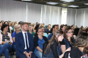 Os servidores do Instituto Paranaense de Desenvolvimento Educacional (Fundepar) iniciaram nesta segunda-feira (6), em Curitiba, as atividades da Semana Estudo e Planejamento: Aprendizagem 2019. O evento de formação debate temas que envolvem a infraestrutura escolar para apontar melhorias para contribuir com a qualidade do ensino paranaense.Foto: Divulgação/Fundepar
