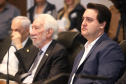 Governador Carlos Massa Ratinho Júnior durante reunião com a equipe de governo.Curitiba, 07-05-19.Foto:Rodrigo Felix Leal / ANPr.