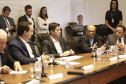 Governador Carlos Massa Ratinho Júnior durante reunião com a equipe de governo.Curitiba, 07-05-19.Foto: Arnaldo Alves / ANPr.