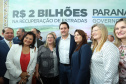 O governador Carlos Massa Ratinho Junior lançou, nesta terça-feira (07), o Programa de Revitalização das Estradas, que vai beneficiar todas as regiões do Paraná. Foto: Rodrigo Felix Leal/ANPr