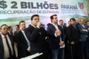 O governador Carlos Massa Ratinho Junior lançou o Programa de Revitalização das Estradas, que vai beneficiar todas as regiões do Paraná.
Foto Gilson Abreu/ANPr