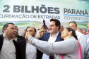 O governador Carlos Massa Ratinho Junior lançou o Programa de Revitalização das Estradas, que vai beneficiar todas as regiões do Paraná.
Foto Gilson Abreu/ANPr