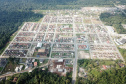 Com mais de 90% do cronograma executado, serão concluídas nos próximos dias as obras de construção de 17 casas populares da Cohapar em Paranaguá. As moradias são destinadas a famílias com renda de até seis salários mínimos, que devem se cadastrar no site www.cohapar.pr.gov.br/cadastro para participarem do processo seletivo. Foto: Divulgação/Cohapar