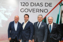 O governador Carlos Massa Ratinho Junior participa de reunião com associados do Sinduscon-PR.   Curitiba, 07/05/2019 -  Foto: Geraldo Bubniak/ANPr