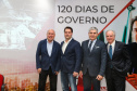 O governador Carlos Massa Ratinho Junior participa de reunião com associados do Sinduscon-PR.   Curitiba, 07/05/2019 -  Foto: Geraldo Bubniak/ANPr
