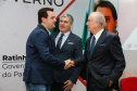 O governador Carlos Massa Ratinho Junior participa de reunião com associados do Sinduscon-PR.   Curitiba, 07/05/2019 -  Foto: Geraldo Bubniak/ANPr