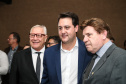 O governador Carlos Massa Ratinho Junior participa de reunião com associados do Sinduscon-PR.   Curitiba, 07/05/2019 -  Foto: Geraldo Bubniak/ANPr