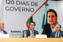 O governador Carlos Massa Ratinho Junior participa de reunião com associados do Sinduscon-PR  nesta terça-feira (7) apresentando um balanço dos 120 dias de gestão do Estado.   Curitiba, 07/05/2019 -  Foto: Geraldo Bubniak/ANPr