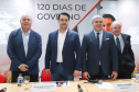 O governador Carlos Massa Ratinho Junior participa de reunião com associados do Sinduscon-PR nesta terça-feira (7) apresentando um balanço dos 120 dias de gestão do Estado. Curitiba, 07/05/2019 - Foto: Rodrigo Felix Leal/ANPr
