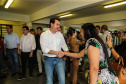 O governador Carlos Massa Ratinho Junior lança o programa Escola Segura. Foz do Iguaçu, 09/05/2019 - Foto: Geraldo Bubniak/ANPr