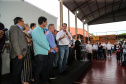 O governador Carlos Massa Ratinho Junior lança o programa Escola Segura. Foz do Iguaçu, 09/05/2019 - Foto: Geraldo Bubniak/ANPr