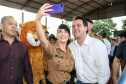 O governador Carlos Massa Ratinho Junior lança o programa Escola Segura. Foz do Iguaçu, 09/05/2019 - Foto: Geraldo Bubniak/ANPr