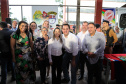 O governador Carlos Massa Ratinho Junior lança o programa Escola Segura. Foz do Iguaçu, 09/05/2019 - Foto: Geraldo Bubniak/ANPr