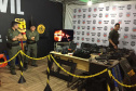 A Polícia Civil do Paraná (PCPR) irá oferecer, entre os dias 9 e 19 de maio, dentro da área da Expoingá, serviços de delegacia móvel e experiência de tiro em estande para os visitantes.Foto: Divulgação/PCPR