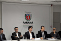 Integrantes do Programa Internacional de Cooperação Urbana (IUC) de Valência, na Espanha, fazem até sexta-feira (17) visitas técnicas a setores inovadores Governo do Estado nas cidades de Curitiba e Foz do Iguaçu. O programa tem o objetivo de habilitar cidades e regiões a se conectarem e compartilharem soluções para problemas em comum. Foto: Divulgação/SETI