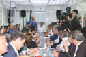 Governador Carlos Massa Ratinho Junior durante reunião com a equipe de governo, na Expoingá. Maringá 16/05/2019. Foto: Gilson Abreu