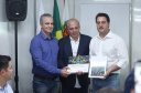 O governador Carlos Massa Ratinho Junior lançou nesta quinta-feira (16) o Parque Tecnológico do Instituto de Tecnologia do Paraná (Tecpar) em Maringá, no Noroeste do Paraná. Durante reunião do secretariado realizada na Expoingá, o governador assinou o edital de chamamento de empresas de base tecnológica para o local. Foto: Rodrigo Felix Leal/ANPr