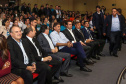 O governador Carlos Massa Ratinho Junior participa da abertura do XXXV Congresso Estadual de Secretários Municipais de Saúde do Paraná, no Centro Universitário da Fundação Assis Gurgacz (FAG)  em Cascavel nesta quinta-feira (23).   Cascavel, 23/05/2019 -  Foto: Geraldo Bubniak/ANPr