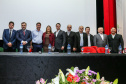 O governador Carlos Massa Ratinho Junior participa da abertura do XXXV Congresso Estadual de Secretários Municipais de Saúde do Paraná, no Centro Universitário da Fundação Assis Gurgacz (FAG)  em Cascavel nesta quinta-feira (23).   Cascavel, 23/05/2019 -  Foto: Geraldo Bubniak/ANPr