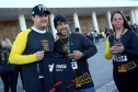 A 2ª Corrida da Casa Militar aconteceu neste domingo (26) em frente ao Palácio Iguaçu. Mais de 3 mil pessoas participaram do evento, que arrecadou agasalho para instituições sociais do Estado e também contribuirá com a campanha Corra para aquecer o inverno de quem precisa.As provas foram de 5 km e 10 km, caminhada de 3 km e kids, com chegada prevista também para o Palácio Iguaçu. Curitiba,26/05/2019 Foto:Jaelson Lucas / ANPr