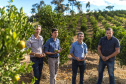 O presidente da Comec Gilson Santos, acompanhado de uma equipe de diretores e técnicos, visitou os municípios de Tunas do Paraná, Cerro Azul e Doutor Ulysses. 24/05/2019
 Foto: Maurilio Cheli