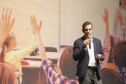 O governador Carlos Massa Ratinho Junior e o secretário da Educação e Esporte, Renato Feder (foto), apresentaram nesta segunda-feira (27/05) o programa Escola Presente, criado para evitar o abandono escolar.Curitiba, 27-05-19.Foto: Arnaldo Alves / ANPr.