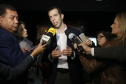 O governador Carlos Massa Ratinho Junior e o secretário da Educação e Esporte, Renato Feder (foto), apresentaram nesta segunda-feira (27/05) o programa Escola Presente, criado para evitar o abandono escolar.Curitiba, 27-05-19.Foto: Arnaldo Alves / ANPr.