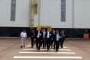 O governador Carlos Massa Ratinho Junior conheceu nesta segunda-feira (27) o primeiro projeto internacional da Aker Solutions desenvolvido integralmente no Paraná, na sede da fábrica, em São José dos Pinhais.Foto: Gilson Abreu/ANPr