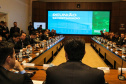 Governador Carlos Massa Ratinho Júnior, durante reunião com a equipe de governo. - Curitiba, 29/05/2019 -Foto: Geraldo Bubniak/ANPr