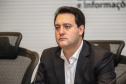 Governador Carlos Massa Ratinho Júnior, durante reunião com a equipe de governo. - Curitiba, 29/05/2019 -Foto: Geraldo Bubniak/ANPr