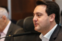 Governador Carlos Massa Ratinho Júnior, durante reunião com a equipe de governo. - Curitiba, 29/05/2019 -Foto: Geraldo Bubniak/ANPr