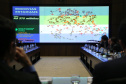Representantes do Governo do Estado se reuniram nesta quarta-feira (29) com os deputados da base de apoio para apresentar a primeira versão do Banco de Projetos, que vai destinar R$ 375 milhões para licitar projetos executivos de grandes obras estruturais em todas as regiões do Estado. O chefe da Casa Civil, Guto Silva, coordenou a reunião  -  Curitiba, 29/05/2019  -  Foto: José Fernando Ogura/ANPr