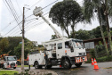 Vendavais e granizo afetam mais de sete mil pessoas no Paraná. Foto: Geraldo Bubniak/ANPr