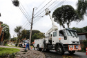 Vendavais e granizo afetam mais de sete mil pessoas no Paraná. Foto: Geraldo Bubniak/ANPr