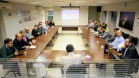 A diretoria-executiva dos Portos do Paraná debateu nesta sexta-feira (31) a retomada de investimentos no Porto de Antonina. Equipes das diretorias de engenharia, meio ambiente, empresarial, administrativa-financeira e jurídica visitaram a sede Barão de Teffé e o Terminal Portuário Ponta do Felix (TPPF). Foto; APPA