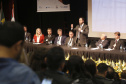O governador Carlos Massa Ratinho Junior, participa das comemorações dos 72 anos do Tribunal de Contas do Estado. Presentes: ministro do Desenvolvimento Regional, Gustavo Canuto; entre outras autoridades.Curitiba, 03-06-19.Foto: Arnaldo Alves / ANPr.