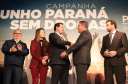 O governador Carlos Massa Ratinho Junior lançou nesta terça-feira (4) a campanha Junho - Paraná sem Drogas, que dedica o mês à ações de conscientização e prevenção ao uso de entorpecentes.   -  Curitiba, 04/06/2019  -  Foto: Rodrigo Felix Leal/ANPr