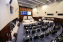 Audiência pública de prestação de contas do governo do Estado do primeiro quadrimestre de 2019 com o secretário de Estado da Fazenda (SEFA), Renê Garcia Júnior no plenário da Assembleia Legislativa do Paraná.   Curitiba, 05/06/2019 -  Foto: Geraldo Bubniak/ANPr