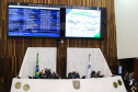Audiência pública de prestação de contas do governo do Estado do primeiro quadrimestre de 2019 com o secretário de Estado da Fazenda (SEFA), Renê Garcia Júnior no plenário da Assembleia Legislativa do Paraná.   Curitiba, 05/06/2019 -  Foto: Geraldo Bubniak/ANPr