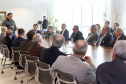O governador Carlos Massa Ratinho Jr assinou autorização para contratação de empresa especializada em engenharia portuária para execução das obras de recuperação do Píer Público de Inflamáveis do Porto de Paranaguá.Foto Gilson Abreu/ANPr