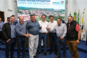 Governador Carlos Massa Ratinho Junior se reúne em Irati com os prefeitos do Centro-Sul do Paraná, e repassa recursos para investimentos em diversos municípios da região. O secretário do Desenvolvimento Urbano e Obras Públicas, João Carlos Ortega, também participa do encontro. - Irati, 07/06/2019 - Foto: Geraldo Bubniak/ANPr